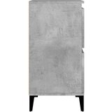 vidaXL Komoda 3 kosa betonsko siva 60x35x70 cm inženirski les | Shoptok.si
