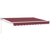  Povlačivi tende Tamno crvena 2,5 x 2 m | shoptok.hr