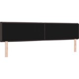  LED uzglavlje s dizajnerskim linijama tamno smeđe 100 cm tkanina | shoptok.hr