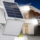  LED prigušiva solarni reflektor LED/150W/3,2V 5000K 15000 mAh IP65 crna + daljinski upravljač | Eponuda.com