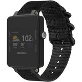 INF Najlonski pašček za uro Garmin Vivoactive Acetate Black, (21401862) | Shoptok.si