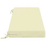  Jastučići za klupe - 2 dijela SOEST 2 kom. 100% poliester Krem - Krem 120 x 40 x 8 cm Poliester | shoptok.hr