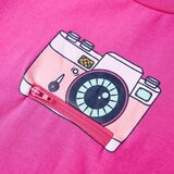  Dječja majica tamnoružičasta 104 | shoptok.hr