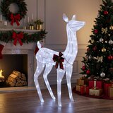  3D Božićni irvas LOVIISA 200 LED lampica Hladno bijela | shoptok.hr