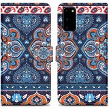 Cadorabo Ohišje, združljiv s Samsungom - Design Blue Mandala št. 1 - Zaščitni pokrov z magnetnim zapiranjem, funkcijo stojala in režo za kartico, (20589874) | Shoptok.si