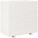  Vrtna sadilica bijela 70x40x72,5 cm od masivne borovine | shoptok.hr