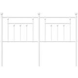  Metalno uzglavlje bijelo 135 cm | shoptok.hr