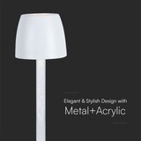  LED prigušiva punjiva stona lampa LED/3W/5V 3000K crna | Eponuda.com