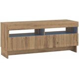 vidaXL LED TV kabinet EDE 100 x 35 x 43 cm Hrast artisan - Hrast artisan | shoptok.hr