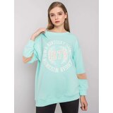 FANCY Sweatshirt-FA-BL-7231.33X-mint | Shoptok.si