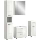 MID.YOU Kopalnica Ice, Bela Visok Sijaj, 4-Delna | Shoptok.si