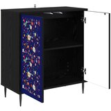 Kreveta MAINZ Crni hrast 69 x 33 x 76 cm Konstruirano drvo | shoptok.hr