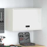  Ormar za zid u garaži Bijelo 80 x 40 x 53 cm Čelik s prahom | shoptok.hr