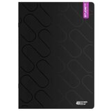 ICO ICO: Student Premium Black Zvezek A/4 črtast 40 listov | Shoptok.si