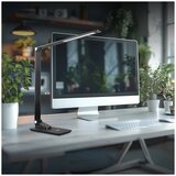  LED prigušiva stona lampa sa USB LED/7W/230V 3000K/4000K/5500K crna | Eponuda.com