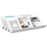  Polica za časopise Bijelo 90 x 53 x 28,5 cm Konstruirano drvo | Eponuda.ba