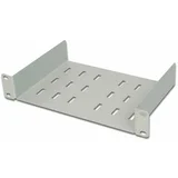 polica 25cm 1U 150mm siva DN-10 TRAY-1