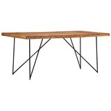  Blagovaonski stol od masivnog drva bagrema 180 x 90 x 76 cm | shoptok.hr
