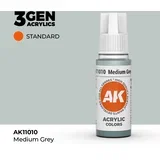 Medium Grey 17ml - 3rd Gen Akrilna Boja AK11010
