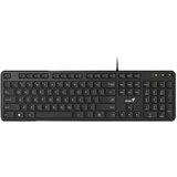 Genius SlimStar M200 USB US crna tastatura