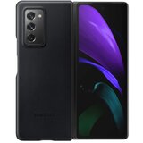 Samsung GALAXY Z FOLD2 LEATHER COVER BLACK, (681173) Cene