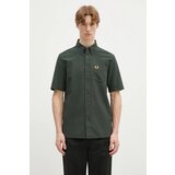 Fred Perry Srajce z dolgimi rokavi OXFORD SHIRT Zelena Cene