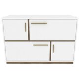 Woody Fashion Mares - White, Walnut WhiteWalnut Console | Eponuda.com