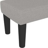  Klop svetlo siva 100x30x30 cm blago, (20698510) | Shoptok.si