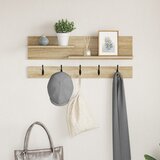 vidaXL Vješalica za kapute na zidu sonoma hrast 90 x 15 x 36 cm Cijene