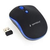 Gembird Miš GEMBIRD MUSW-4B-03-B, wireless , optical, black/blue, up to 1600 dpi | Eponuda.ba