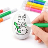  Easter Styrofoam Eggs For Painting Markers Felt-tip Pens Bunny 6pcs | Shoptok.si