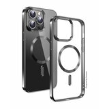 Swissten maskica CLEAR JELLY MagStick za iPhone 16 PRO METALLIC crna Cijene