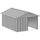  za pse sivi 116,5 x 153 x 81,5 cm pocinčani čelik | Eponuda.ba