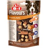 3 + 1 gratis! 4 x 8in1 grickalice za pse - Flavours Crunchy Rolls piletina (4 x 85 g) Cijene