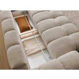 Bobochic Paris Sivorjava sedežna garnitura iz šenilje 278 cm Everest – | Shoptok.si