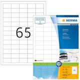 Herma Labels 38,1x21,2 100 Sheets DIN A4 6500 pcs. 4270 Cijene