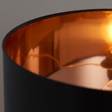 Endon 61149 - stona lampa waldorf 1xE27/10W/230V bakrena/crna | Eponuda.com