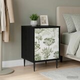  Noćni ormar GOTHA Crni hrast 36 x 33 x 51 cm Konstruirano drvo | shoptok.hr