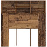  Glava kreveta s ormarićem Zidne Staro drvo 100 x 19 x 103,5 cm | shoptok.hr