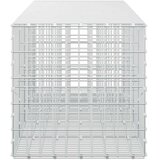  Gabion s žicom debljine 3 5 mm i mrežom 5x10 cm 450x50x50 cm - 50 cm 50 cm 450 cm | shoptok.hr