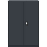 vidaXL Arhivska omara antracitna 90x40x140 cm jeklo | Shoptok.si
