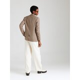 s.Oliver Blazer karamel / svetlo rjava / črna / bela | Shoptok.si