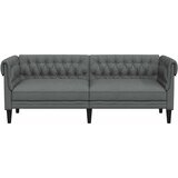  Trosjed Chesterfield tamnosivi od tkanine | shoptok.hr