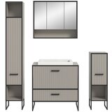MID.YOU Kopalnica Bagno, Kašmir, 4-Delna | Shoptok.si