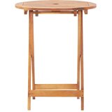  3-dijelni bistro set od polipropilen i masivnog drva sivi | shoptok.hr