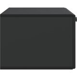 TV ormar za zid 78,5 x 41 x 30 cm Crna Konstruirano drvo Zidne | Eponuda.com