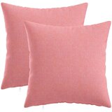  Presvlaka za jastuk 2 kom. HEERLEN Ružičasta 35 x 35 cm Tkanina | shoptok.hr