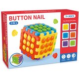  Didaktična kocka Button Nail 2v1 | Shoptok.si