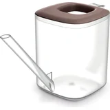 Tubi prosojna zalivalka - 1 liter - marsala rjava - prozorna