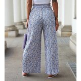 UR/CEO Blue wide pleated pants Pietro | Shoptok.si